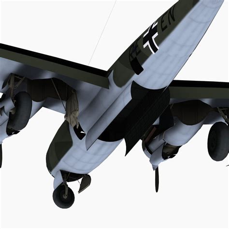 Messerschmitt ME264 V1 prototype 3D Model $99 - .max - Free3D