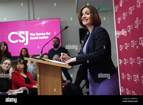 Shadow Education Secretary Bridget Phillipson Speaking At Centre For