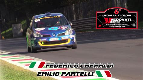 Rally Vedovati F Crepaldi E Partelli Renault Clio R Youtube