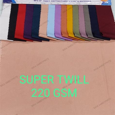 Super Twill Fabric Packaging Type Roll At Rs Kg