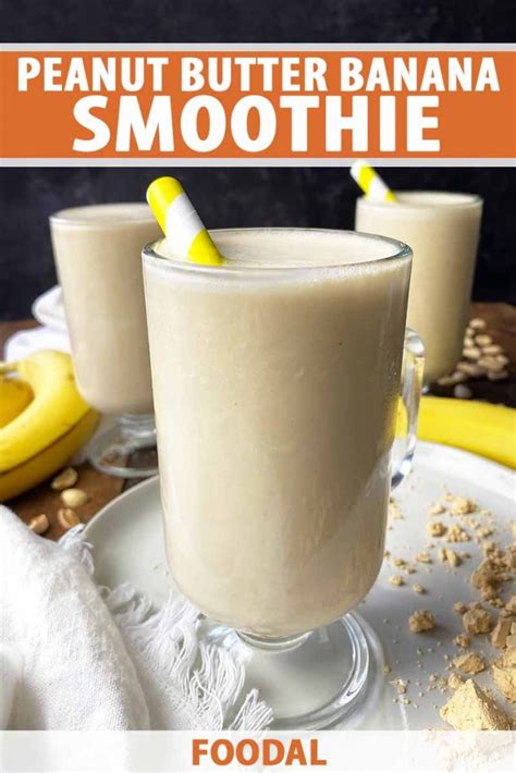 Peanut Butter Banana Smoothie Recipe Foodal