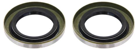 Pair Of Double Lip Grease Seals For Trailer Axle Wheel Hub Assemblies