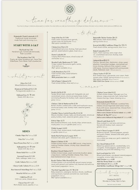 Highland Gate Stirling S Full Menu Online