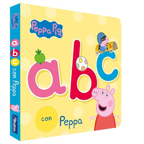 Amazon Peppa Pig Libro De Cart N Abc Con Peppa Spanish Edition