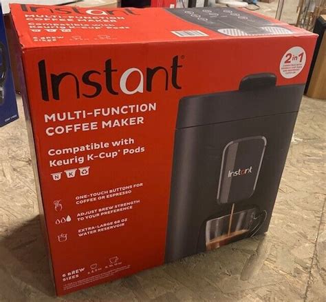 Instant In Multi Function Coffee Maker Compatible W K Cup Pods