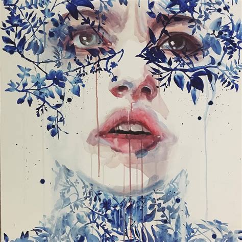 By Agnes Cecile Watercolor Portraits Portrait Painting Watercolor Art