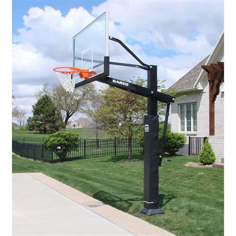 Gared 42 X 72 Pro Jam Adjustable In Ground Basketball Hoop Gp10g72dm