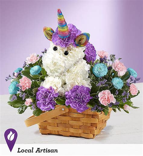 Enchanting Unicorn™ | Unicorn Flowers | 1-800-FLOWERS.COM