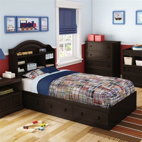 South Shore Savannah Twin Mates Bed With 3 Drawers Multiple Finishes