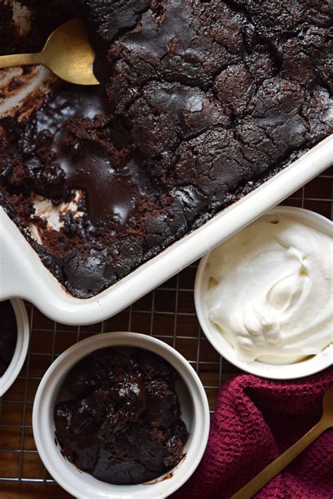 Chocolate Self Saucing Pudding Julia S Cuisine