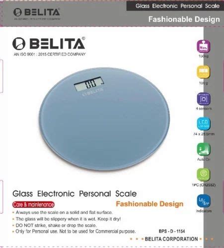 Eagle Belita Personal Electronic Scale Small Size For Hospital Use