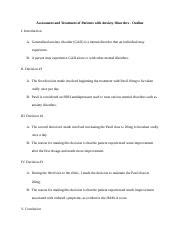 Nursing Question Nurs Week Assignment Outline Doc