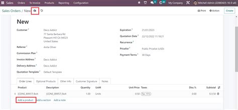 How To Send Pro Forma Invoice To Your Customers In Odoo Sales