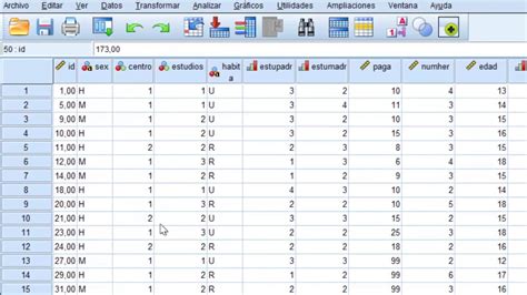 Muestreo Aleatorio Simple En Spss Youtube