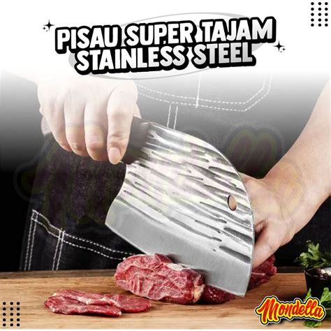 Jual Pisau Koki Jepang Super Tajam Pisau Stainless Steel Pisau Potong