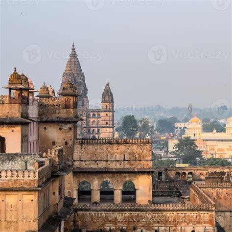 Jahangir Mahal Orchha Fort In Orchha Madhya Pradesh India Jahangir