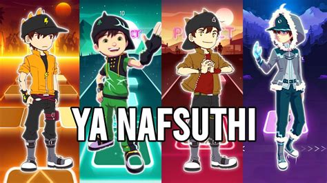 Boboiboy DJ Ya Nafsuti Busyro Lana Boboiboy Galaxy Kuasa Elemental