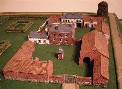 Napoleonics In Miniature Hougoumont In 15mm