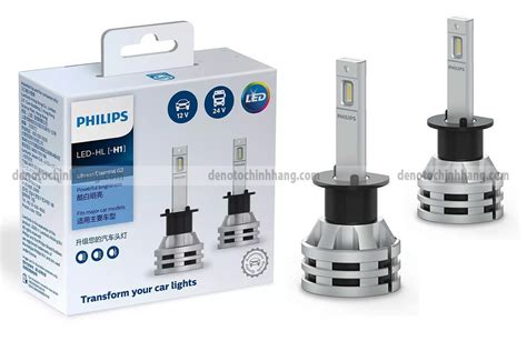 Đèn led oto h1 philips ultinon essential gen2 chính hãng Đèn Oto