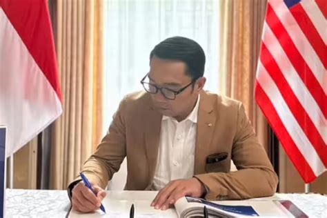 Gubernur Ridwan Kamil Paparkan Manfaat Investasi Di Jabar Ke Kadin AS