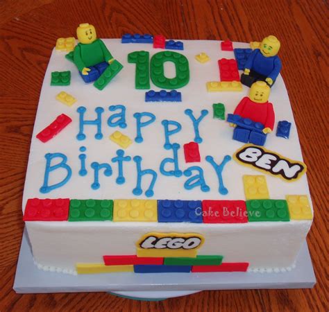 Pin On Lego Cakes