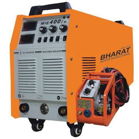 Three Phase Bharat Mig 400i Iiip Igbt Module Welding Machine Output