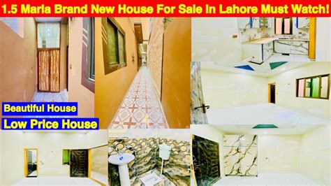 Marla House Design In Pakistan Marla Brand New House For Sale