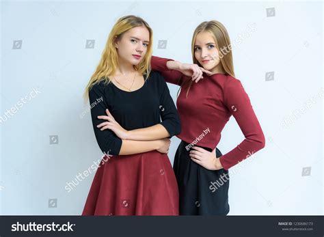 Three Lovely Lesbians Girls Playing Telegraph