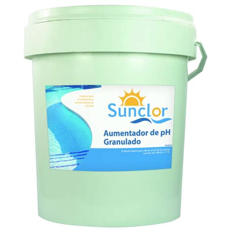 Aumentador De Ph Granulado Kg Sunclor