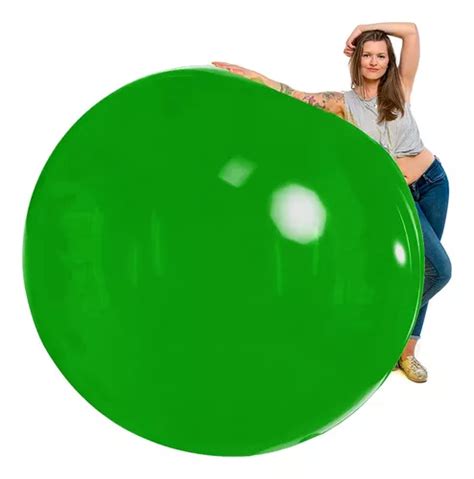 Globo Gigante Color Verde Pasto 72 Pulgadas 1pza Meses Sin Intereses