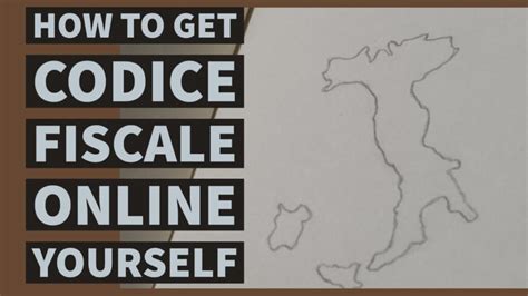 How To Get Codice Fiscale Online Yourself Get Codice Fiscale Online