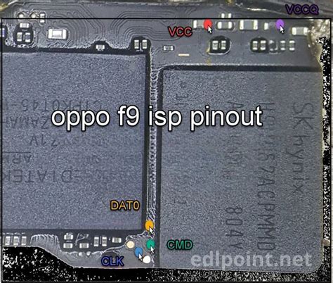 Oppo F9 Isp Pinout Edlpoint In 2023 Isp Phone Software