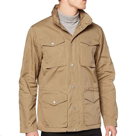 Fjallraven Jackets And Coats Fjallraven Mens Raven Waterresistant