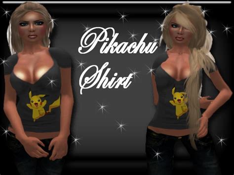 Second Life Marketplace - Girl Pikachu Shirt