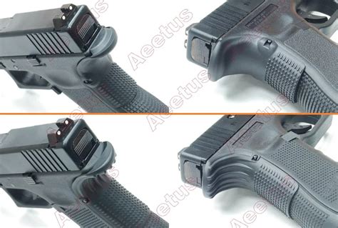 1 Pair Tactical Grip Force Gen 1 3 Glock Beavertail Adapter For Glock