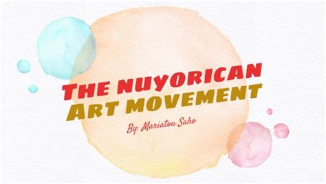 Nuyorican Art Movement