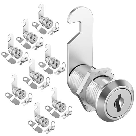 Buy 8 Pack Premium Cabinet Cam Locks Keyed Alike 1 18 Inch Cam Lock