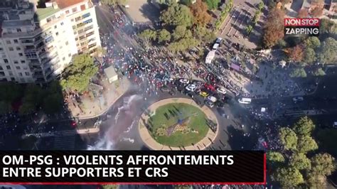 Om Psg Violents Affrontements Entre Supporters Et Crs Vid O Vid O