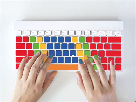 Blank Color Learning keyboard stickers