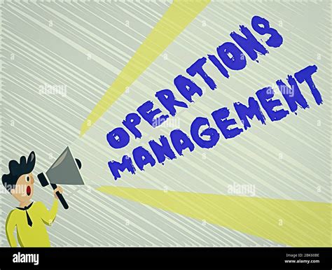 Word Writing Text Operations Management Business Photo Showcasing