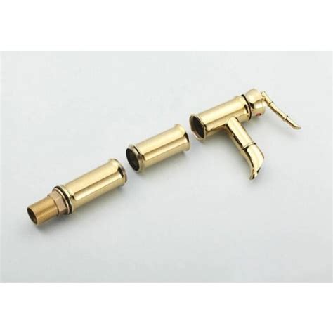 Luxury Basin Faucet Brass Basin Sink Hot And Cold Vessel Waterfall Faucet Golden Color Faucet