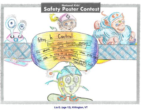 Safety Month Poster Rules And Regulations