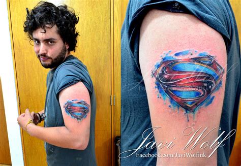 Man Of Steel Tattoo - Design Talk