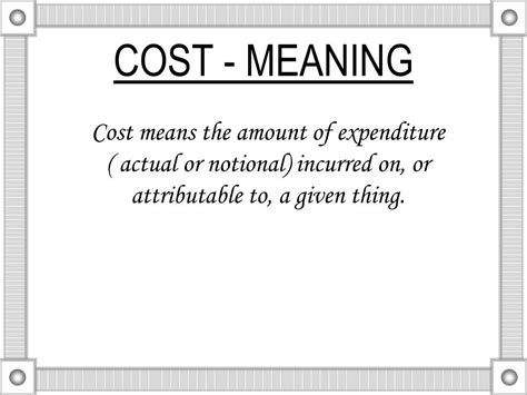 Ppt Cost Accounting Powerpoint Presentation Free Download Id 3259035