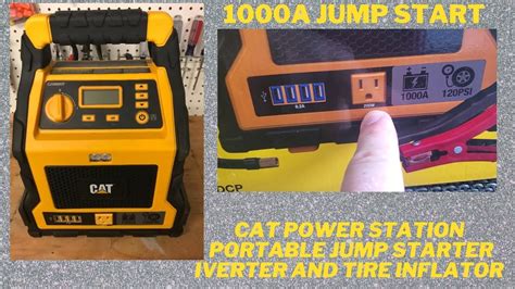 CAT Portable Power Inverter Jump Starter 1000 A YouTube