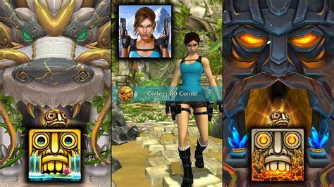 Temple Run Enchanted Palace Vs Lara Croft Relic Run Vs Temple Run