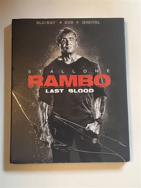 Rambo Last Blood Blu Ray Brand New With Slip Cover