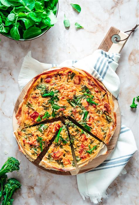 Quiche Met Broccoli En Zalm Eef Kookt Zo