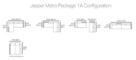 Jasper Metro Flexible Modular Sofa Furniture Home Living Furniture