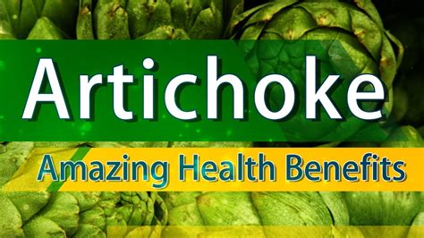 Artichoke Benefits Amazing Benefits Of Artichoke Health Benefits Of Artichoke Youtube